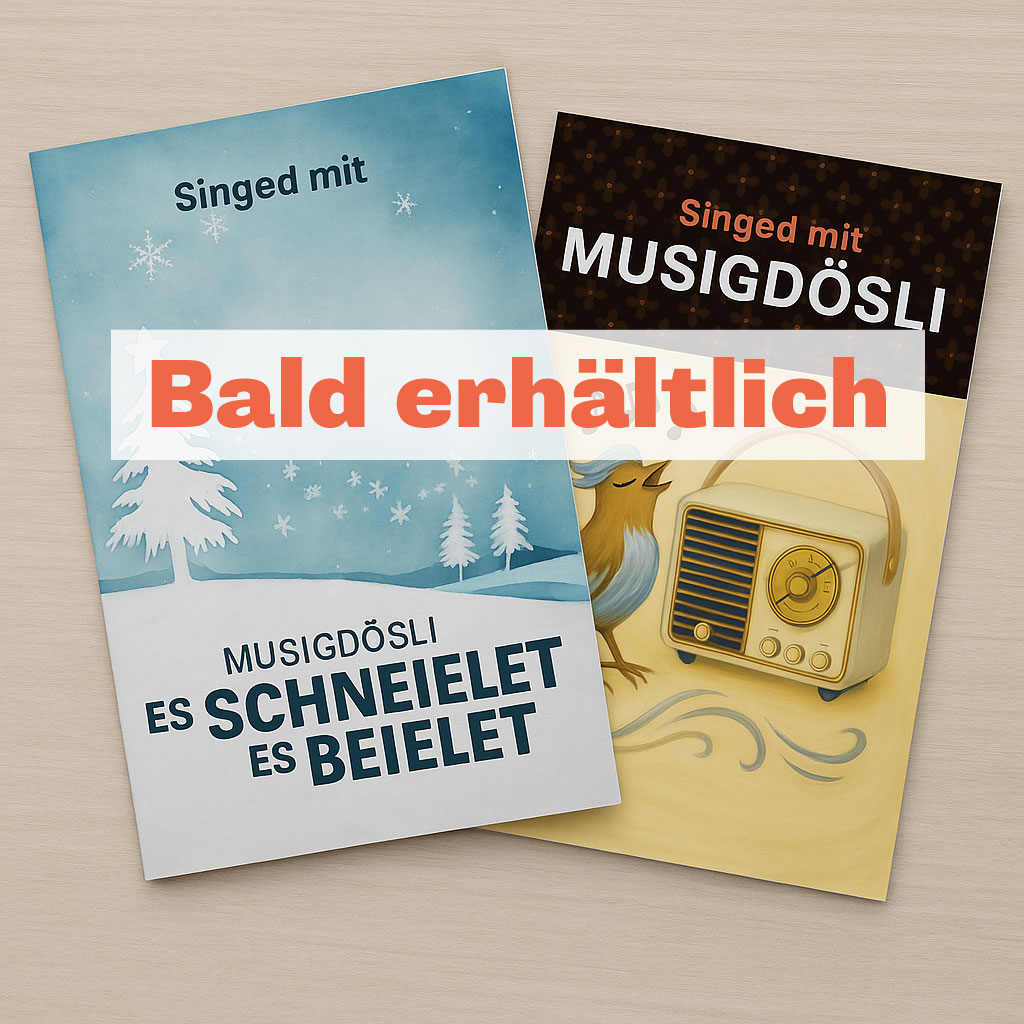 Demenzgerechte Liederbücher