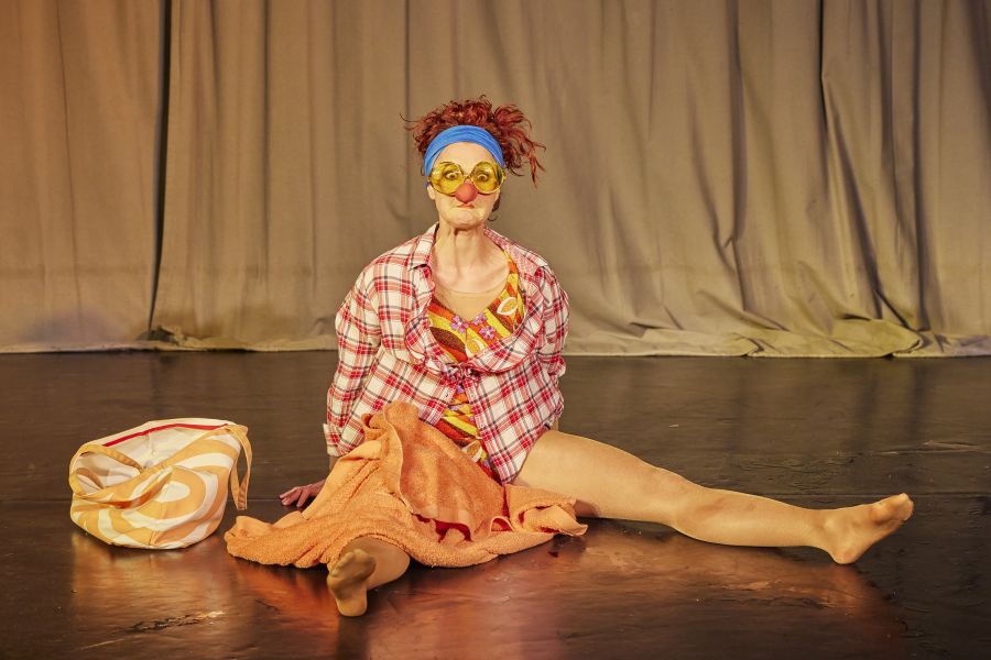 Tabea Anderfuhren ist Clownin Olga