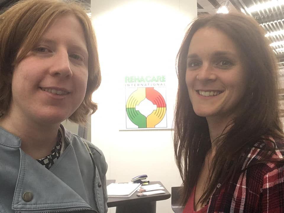 An der Rehacare in Düsseldorf